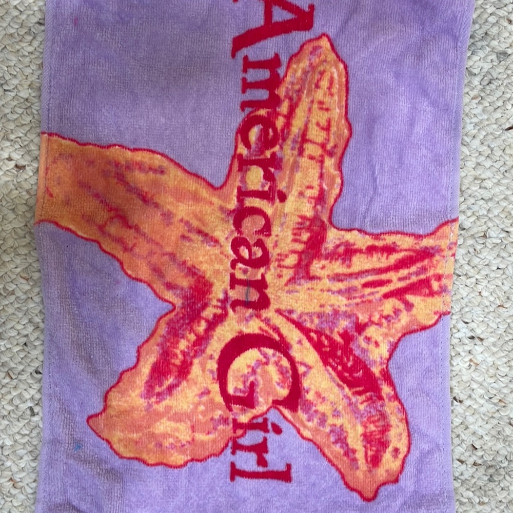 American Girl Doll beach towels (doll sized) or wash clothes for kids New